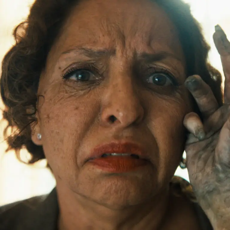 Verónica Falcón as Carmen Santiago in Lee Cronin’s The Mummy